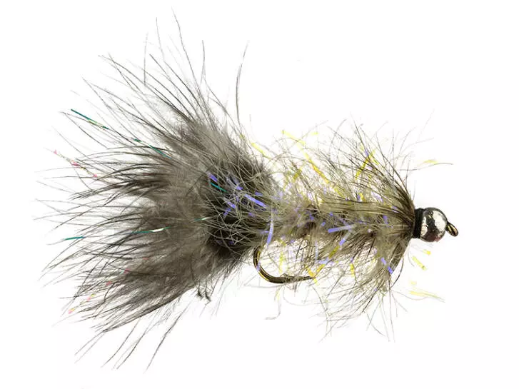 Grizzly Wooly Bugger White 8