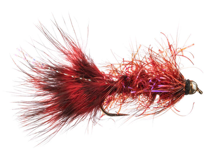 Grizzly Wooly Bugger Red