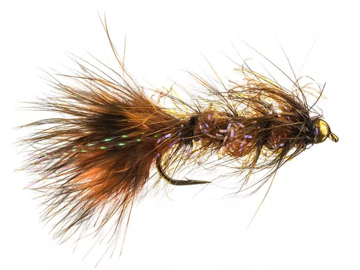 Grizzly Wooly Bugger Orange 8