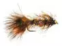 Grizzly Wooly Bugger Orange 8