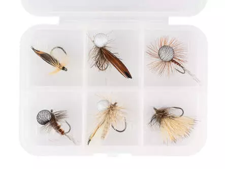 Selezione mosche hotfly DRY ESSENTIAL V1 LTD - 6 mosche...