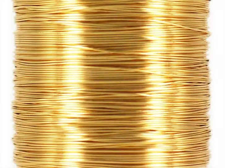 FILO DI RAME EXTRA FINE hotfly - 0,10 mm - 22 m - gold