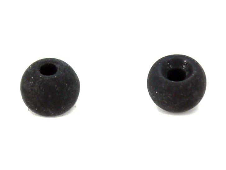 Palline in tungsteno - MATT BLACK - 10 pz. - 2,5 mm
