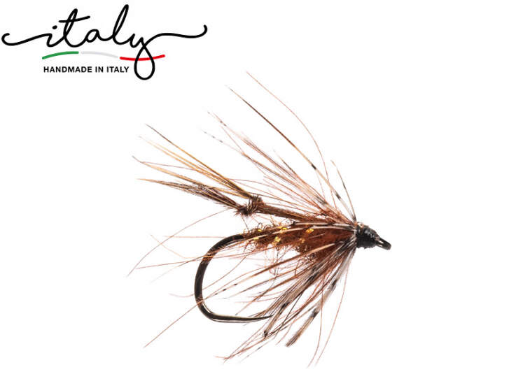 Large Natural CDC Mayfly Emerger BL Brown