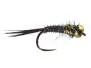 Tiny Black Pheasant Nymph Brass Bead BL