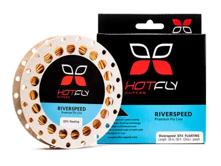 Fliegenschnur schwimmend RIVERSPEED hotfly - DT - #5