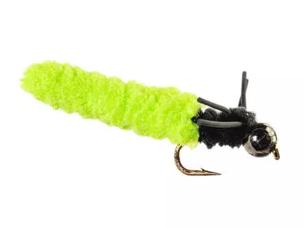 Rubber Leg Mop Fly Fluo Chartreuse 10