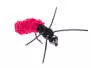 Rubber Leg Mop Fly Fluo Pink