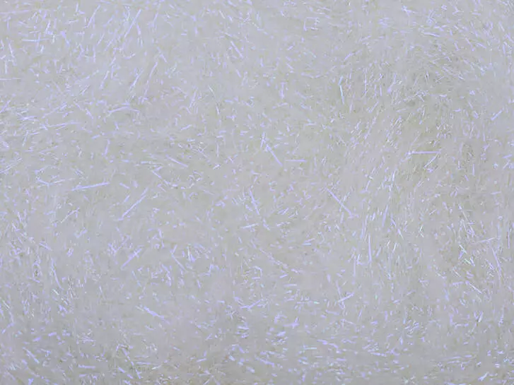 SOFT UV-ICE DUBBING made in italy hotfly - 1 g - white