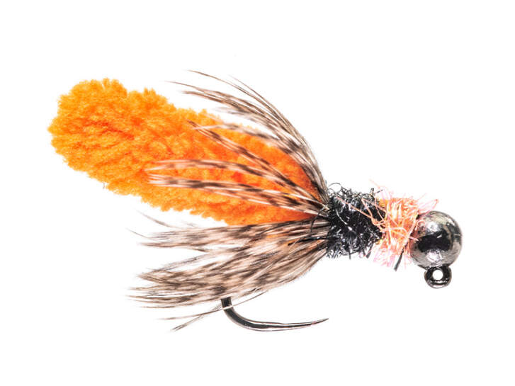 36 Esche Da Pesca UV Fluorescenti Chartreuse - Mosche Artificiali Con Testa In Ottone Misura #8 - Foto 9