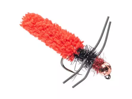 Jig Evo TG Rubber Leg Mop Fly Red