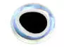 3D EYES OBLONG PUPIL hotfly - 20 pc. - pearl - 8 mm