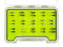Selezione mosche hotfly TUNGPERD MADE IN ITALY LARGE V1 - 30 mosche BL con scatola