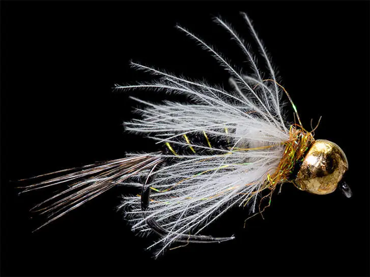 Pheasant Tail Black & White TG BL  10