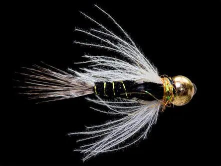 Pheasant Tail Black & White TG BL  10
