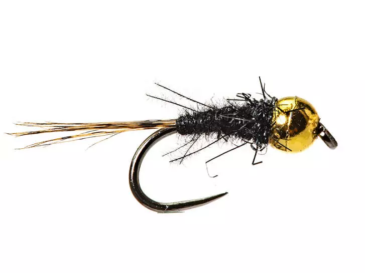 TG Natural CDC Nymph BL Black 16
