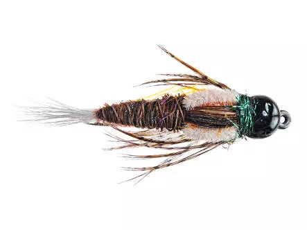Natural Pheasant Tail Stonefly Nmph TG BL White 6