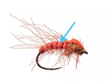 PRECUT MICRO FLY FOAM STRANDS hotfly - 2x2x95 mm - 27 pc.