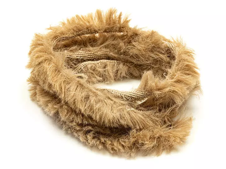 SYNTHETIC ZONKER STRIP hotfly - 1 pc. x 100 cm - brown