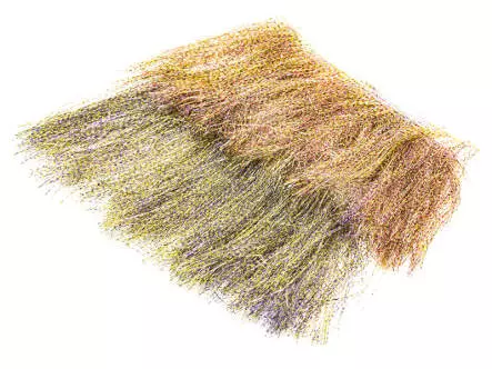 XXL PREDATOR BRUSH hotfly - gold black barred - 100 mm