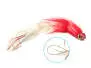 Articulated XXL Pike & Taimen Streamer 25 cm Red White