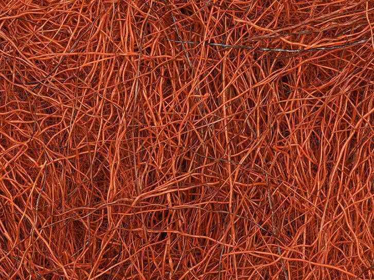 CHAMOIS HAIR DUBBING made in italy hotfly - 1 g - red