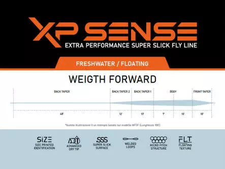 Coda di topo galleggiante XP SENSE lmf - WF