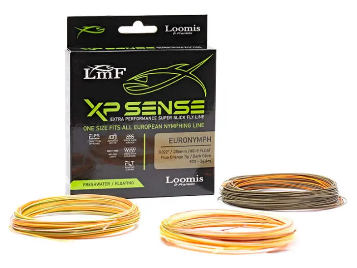 Fliegenschnur schwimmend XP SENSE EURO NYMPH 0,56 mm lmf