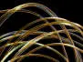 MAGIC PEARL QUILL hotfly - 0,4 mm - 150 cm - light orange pearl
