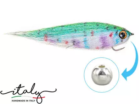 Weighted HP Minnow Streamer Trout V1 BL