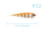 Weighted HP Minnow Streamer Baitfish V1 BL 12