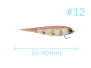 Weighted HP Minnow Streamer Baitfish V2 BL