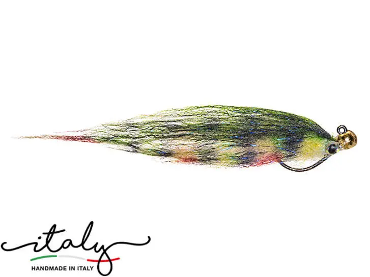 Jig HP Minnow Streamer Perch BL