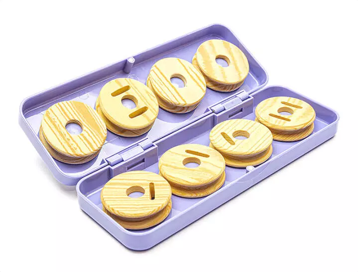 FLAT BOX + 8 pz. AVVOLGI AMETTIERE Ø 50 mm camor