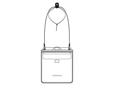 Guideline WATERPROOF NECK POUCH borsa
