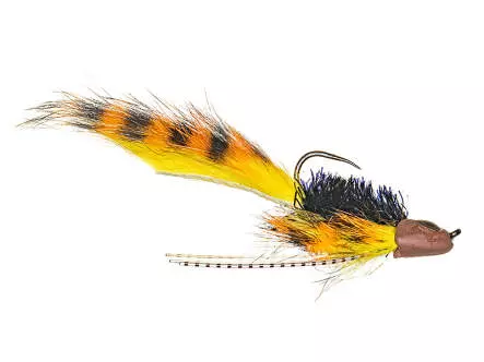 Ales Sculpin Streamer Fire Tiger Barred - 2