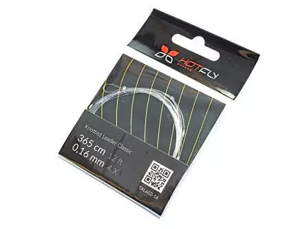 Terminale a nodi hotfly CLASSIC - 365 cm - 0,18 mm