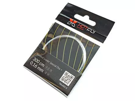 Terminale a nodi hotfly SPECIAL DRY PLUS - 300 cm - 0,16 mm