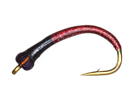 Renken Hegene GLITTER REDBLACK BEAD