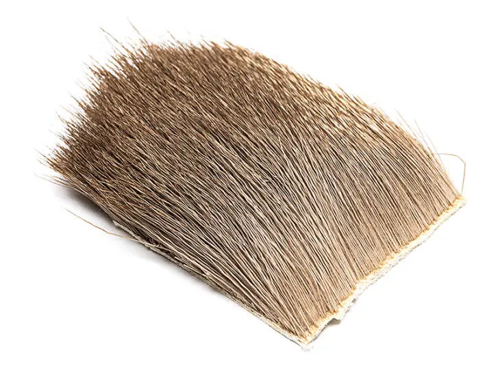 ROTHIRSCH-HAAR PREMIUM SELECTED hotfly - ca. 5 x 5 cm - natural dark