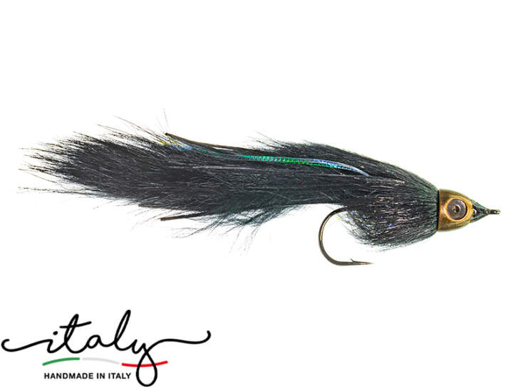 Mosche Da Pesca Articolate Damigella (oliva) - 3 Pezzi, Artificiali Per Trota E Persico
