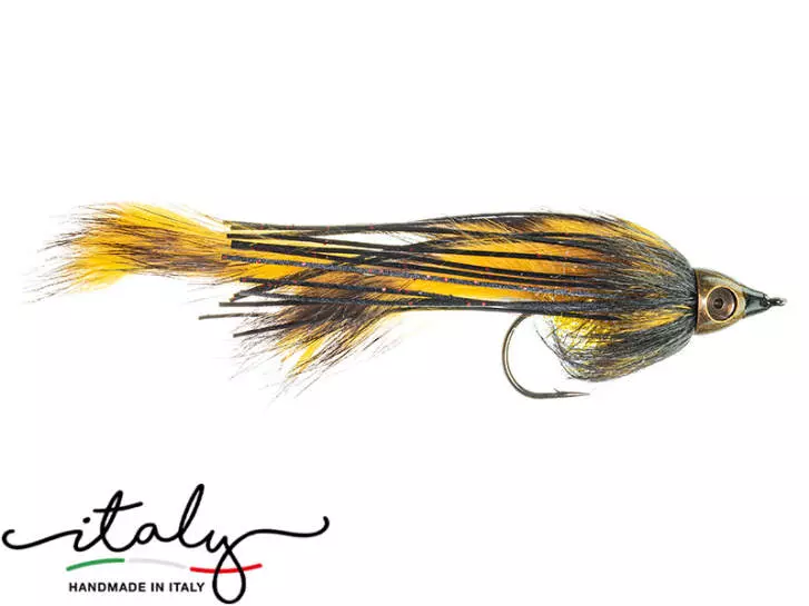 X-Heavy Marble Trout Streamer Mais Black 2/0