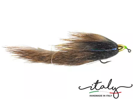 Large Jig Trout Zonker Dirty Brown