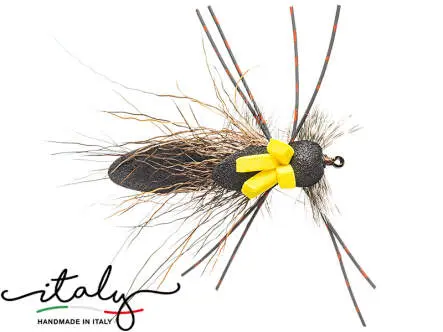 Large Foamfloater Black Deer Hair Stonefly