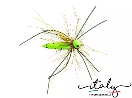 Legged Foam Hopper Green 10