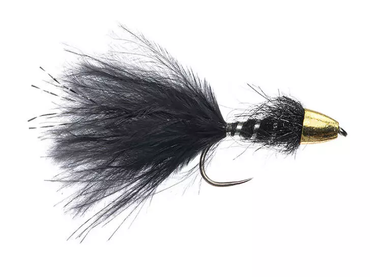 Marks TG Marabou Leech BL Black