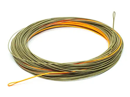 Fliegenschnur schwimmend sft TACTICAL 0,55 mm - olive orange