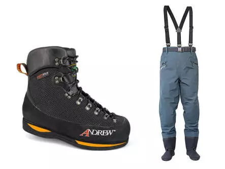 Wading kit ALPINE DIVER V3 SHORT + CREEK DARK EDITION feltro