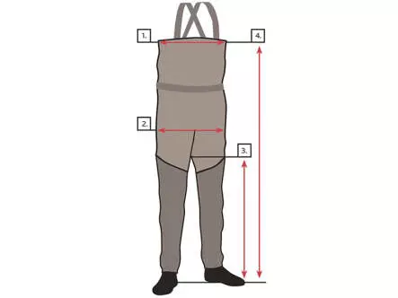 Watstrümpfe vision KOSKI HIPWADER