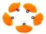 Strike indicator POLY PLUS hotfly - 5 pz.